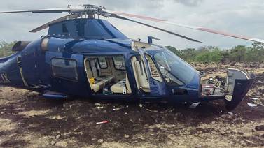 Dos menores y su mamá viajaban en el helicóptero que se estrelló en Liberia