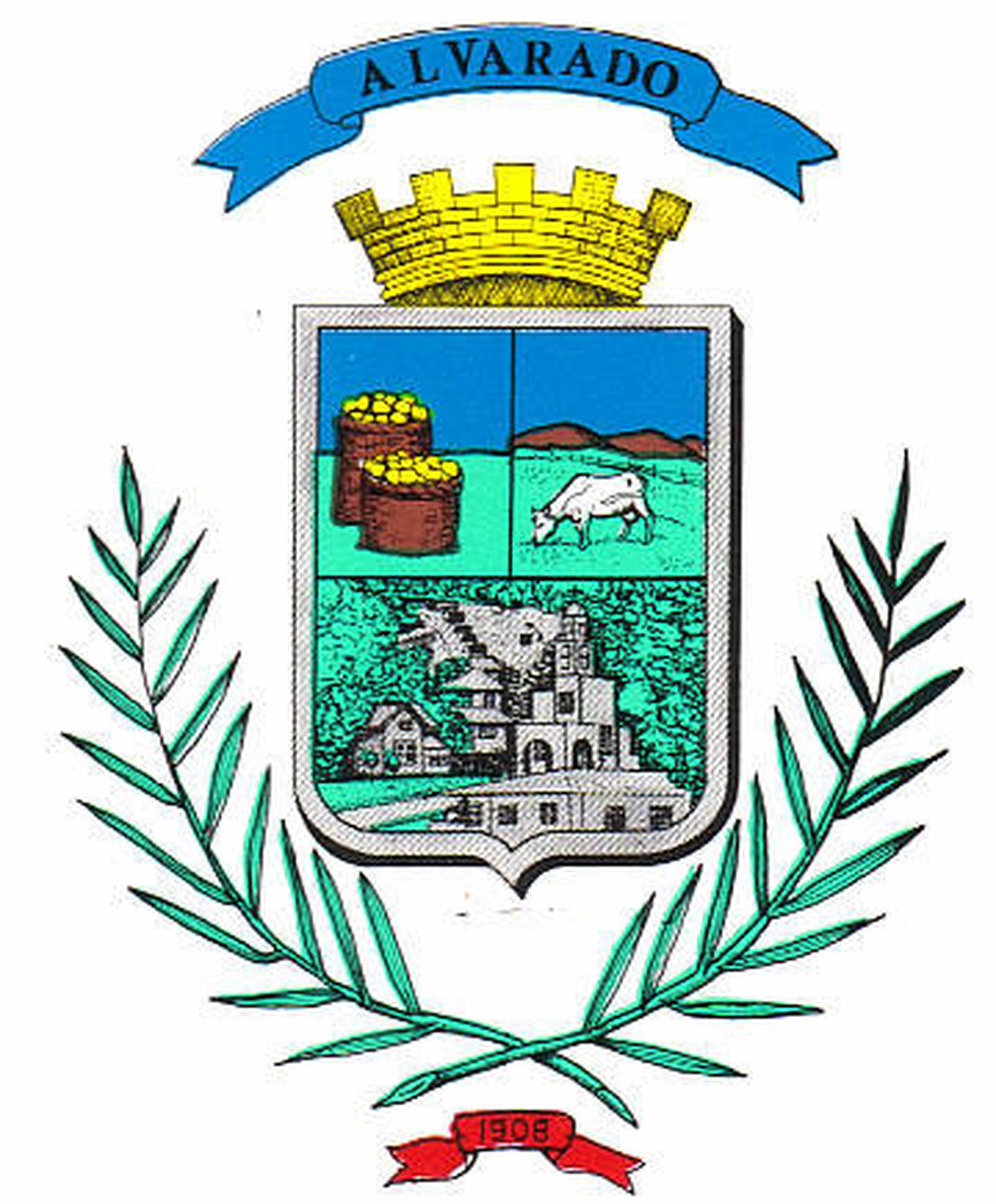 Escudo del cantón de Alvarado