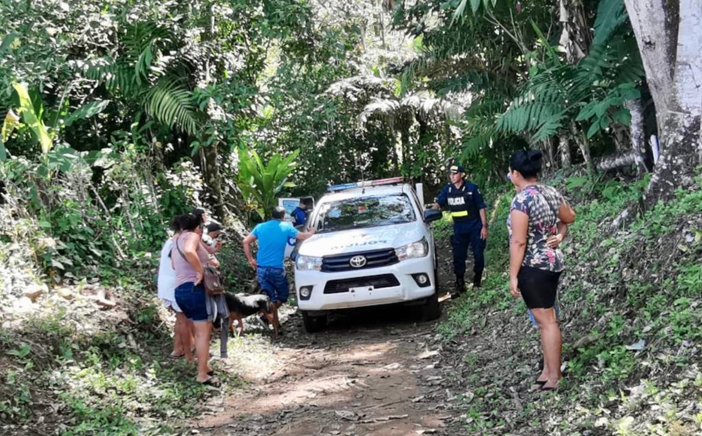Una finca en Bocuare fue escenario del homicidio de un agricultor que al parecer no era el blanco de los homicidas. Foto: Raúl Cascante.