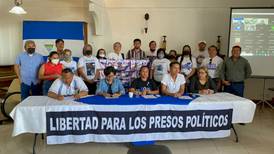 Exiliados nicaragüenses se unen en Costa Rica para luchar contra dictadura de Daniel Ortega