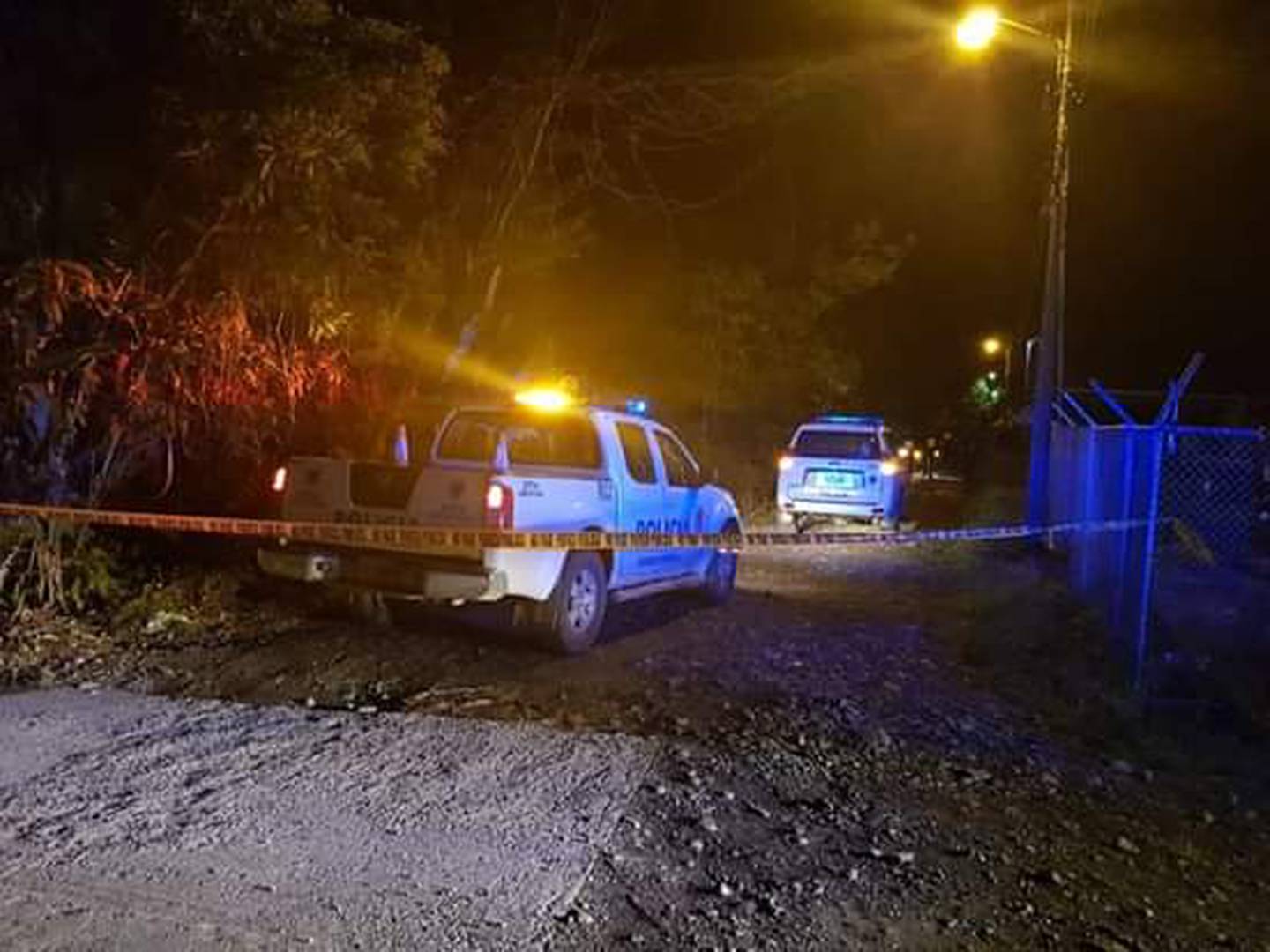 Panameño es asesinado dentro de carro en Corredores. Foto suministrada por Alfonso Quesada.