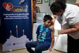 Más de 320 mil chiquitos ya se aplicaron la vacuna de refuerzo contra el sarampión