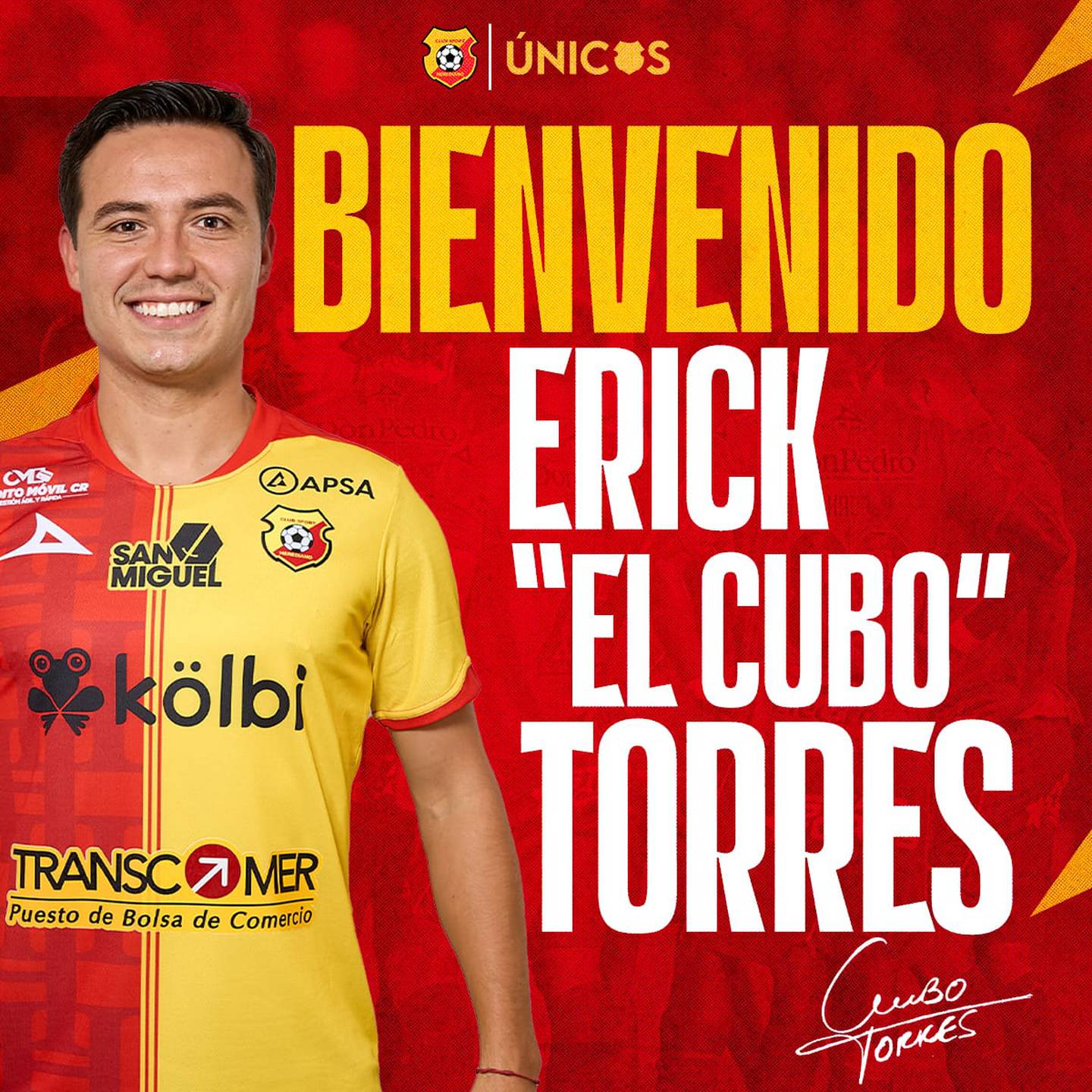 Erick Cubo Torres, Herediano