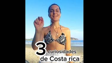 Tiktoker argentina publicó video de Costa Rica y luego tuvo que salir a disculparse 