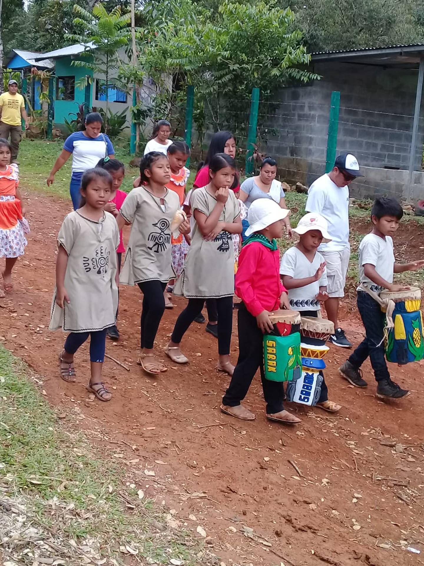 Desfiles del 15 de setiembre del 2019 en el territorio indígena Salitre