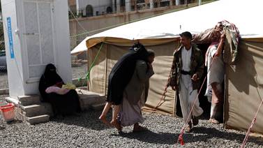 Casos de cólera se multiplican en Yemen