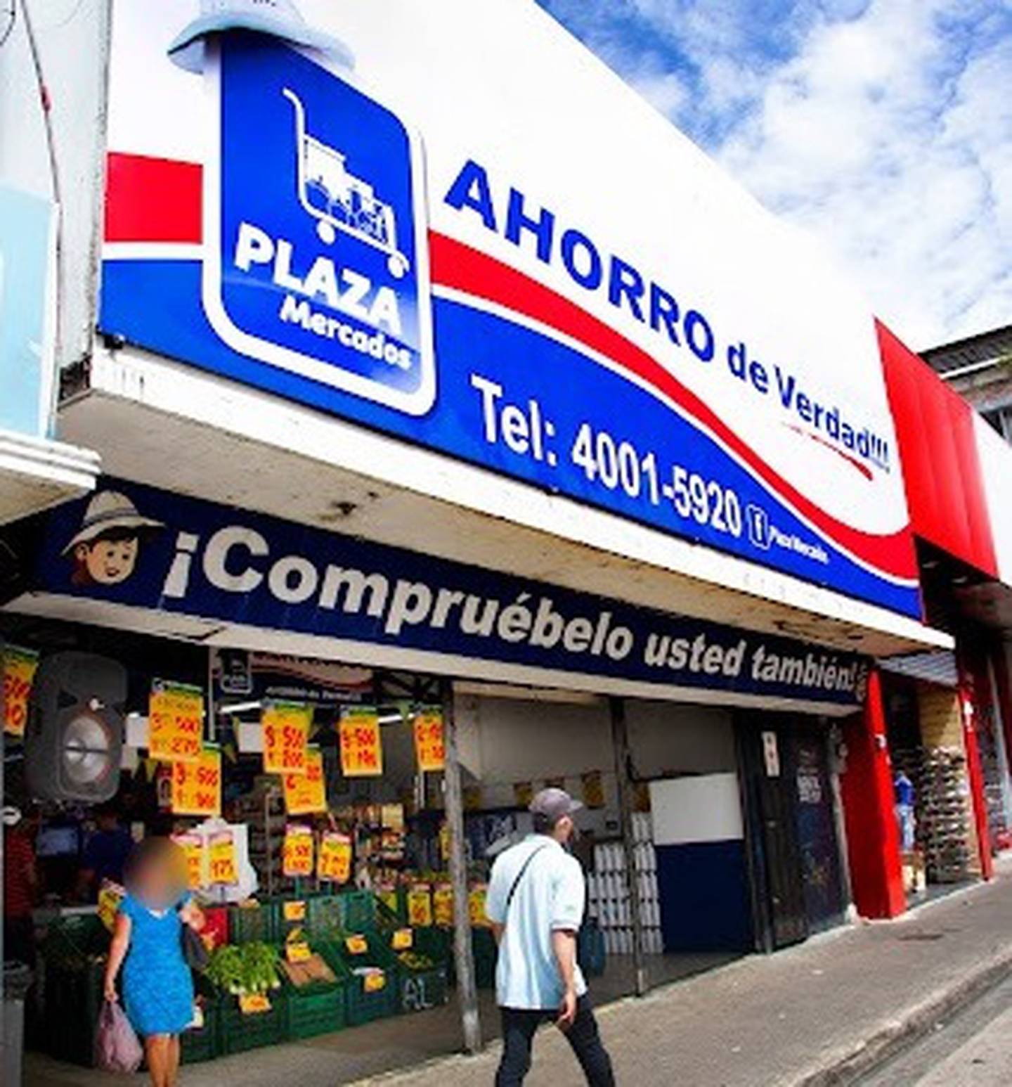 Según el OIJ, los supermercados fueron usados para ocultar el origen del dinero obtenido del narco. Foto tomada de internet.