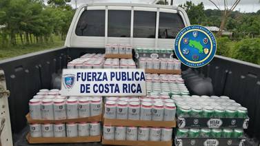 Operativos en Zona Sur: Policía decomiso licor de contrabando