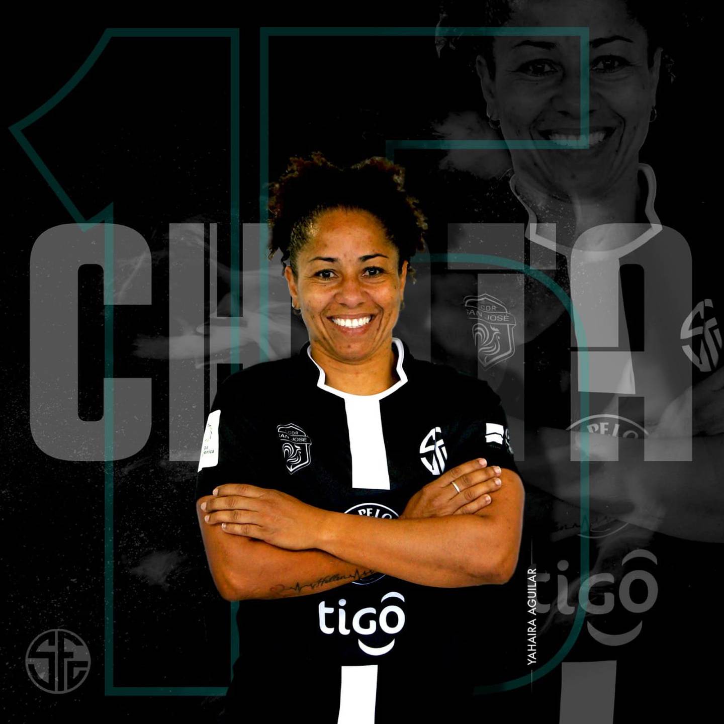 Yahaira 'Chata' Aguilar, jugadora de Sporting