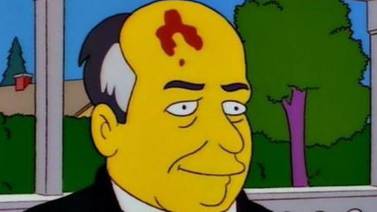 Mijaíl Gorbachov también destacó por aparecer en Los Simpson