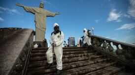 Reabre, bien desinfectado, el Cristo Redentor de Rio de Janeiro