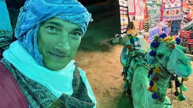 Tapón hace su viaje más épico y arriesgado en Egipto