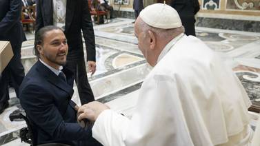 Paratenista costarricense que se reunió con el papa Francisco: “Él transmite mucha paz”
