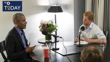 El príncipe Enrique entrevistó a Obama para la BBC