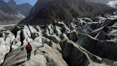 Monte más alto de los Alpes ya sufre por el cambio climático