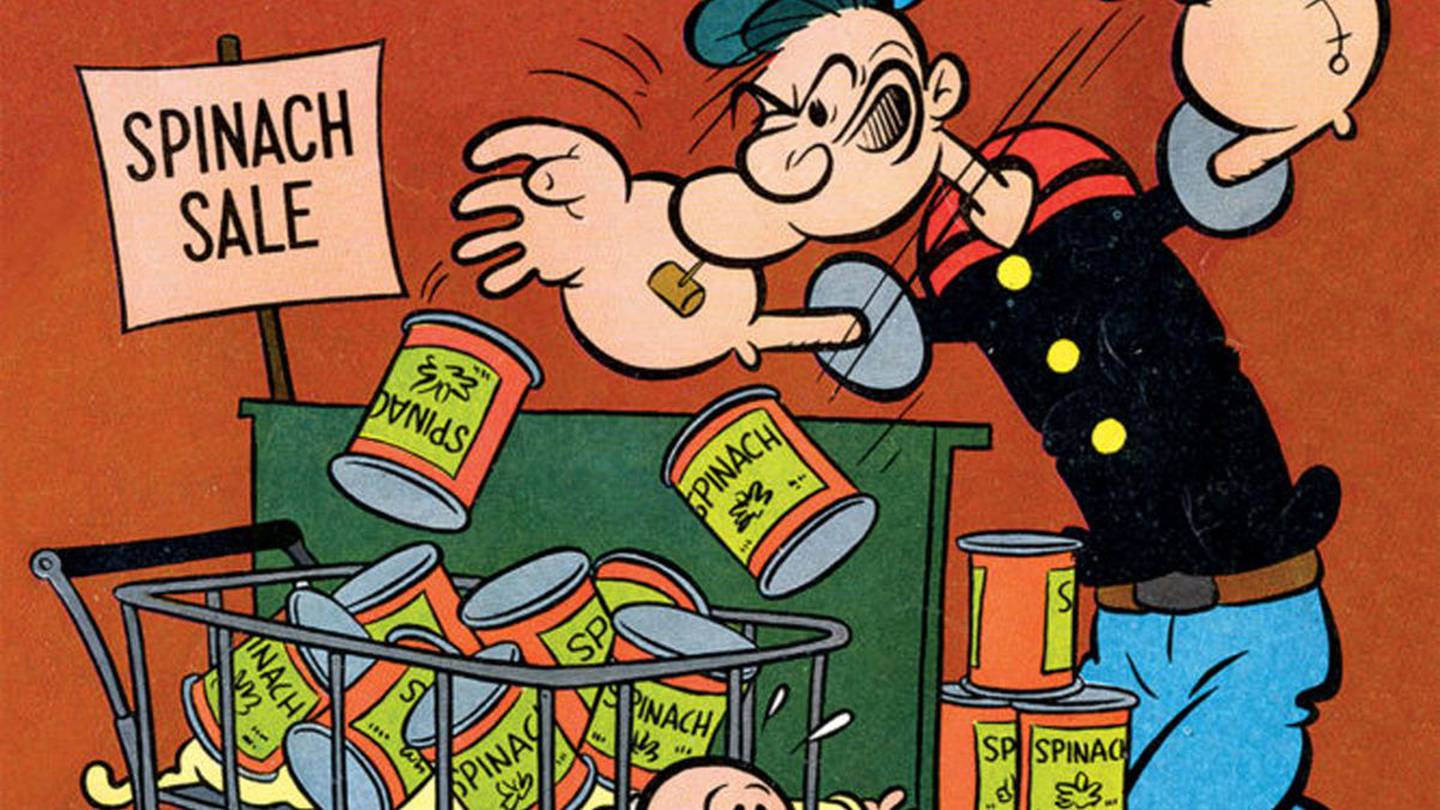 Popeye apareció por primera vez en un cómic a finales de la década de 1920. Foto: GamesRadar.
