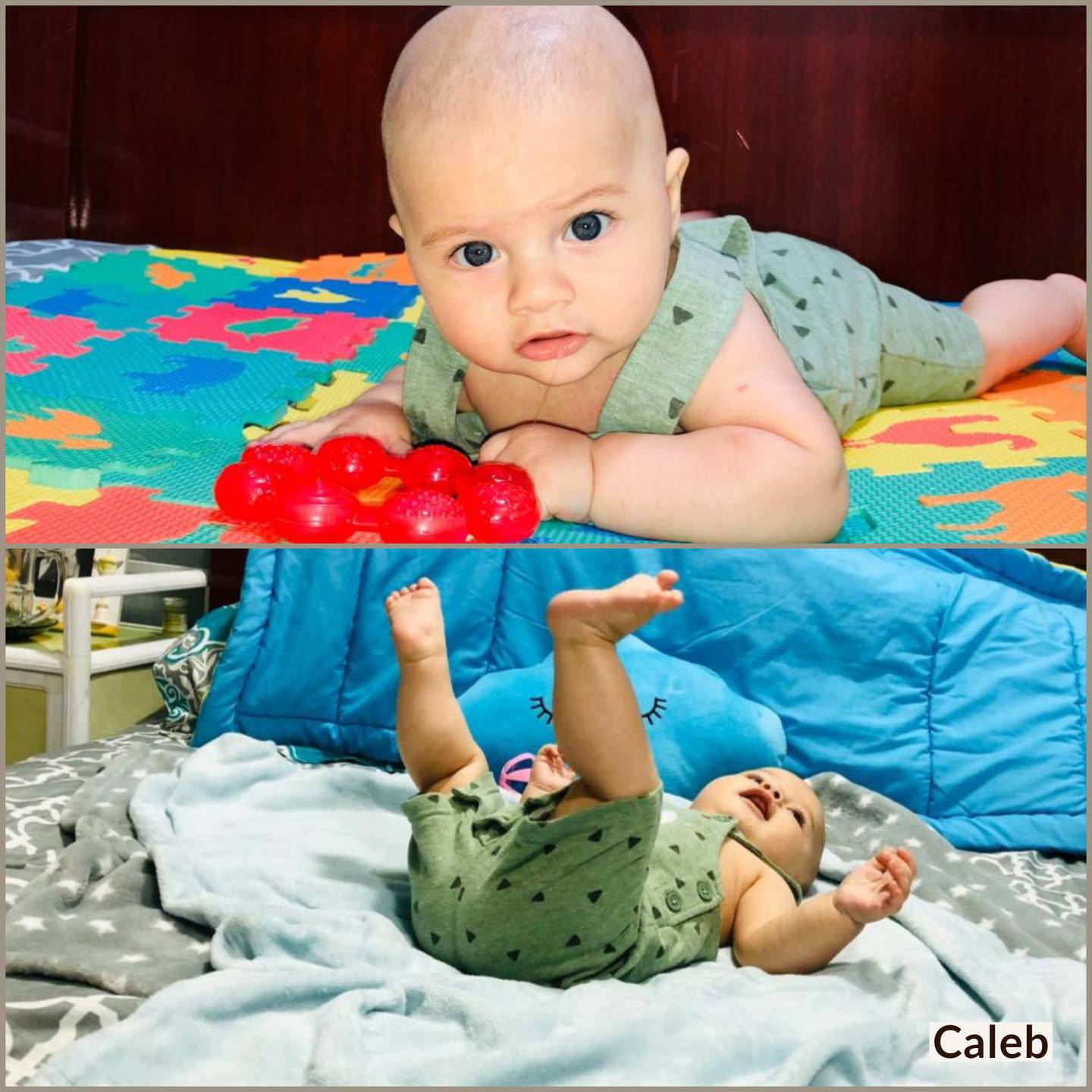 Datos de nacimientos en maternidades de la Caja durante 2019. En la foto Caleb, nació en el 2019.