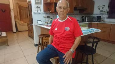 Abuelito de 91 años cuenta las horas para ir a apoyar a la Sele al Mundial de Rusia