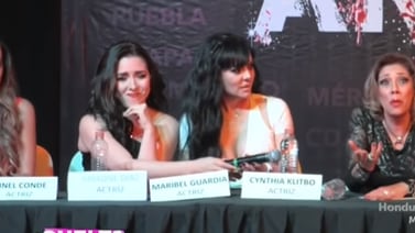 (Video) Maribel Guardia, Ninel Conde y Cynthia Klitbo se pelean en media conferencia
