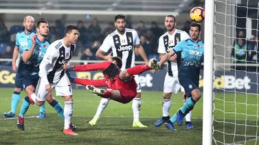 Cristiano Ronaldo salva el invicto de la Juventus contra el Atalanta