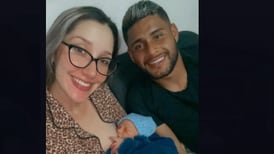 Novia del portero Kevin Chamorro se dividió entre el partido de Saprissa y dar a luz a su bebito