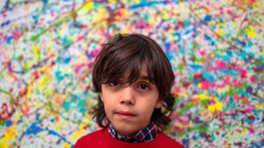Un “mini Picasso” alemán sacude el mundo del arte con sólo 7 años