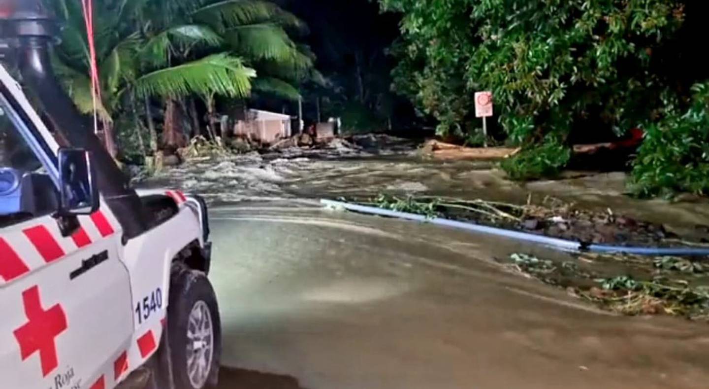 Inundaciones en San Carlos. Foto