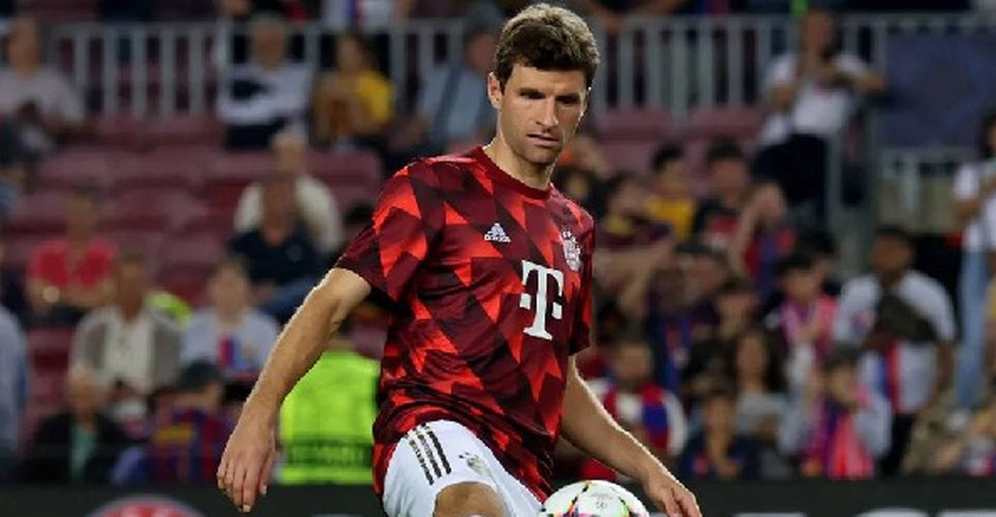 Thomas Müller hará una pausa y no jugará con el Bayern Múnich, hasta que comience el Mundial. Twitter.