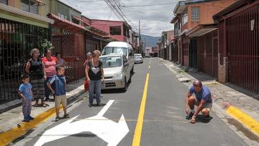 Demarcación de calles les robó la paz a los vecinos de un barrio en Lagunilla de Heredia