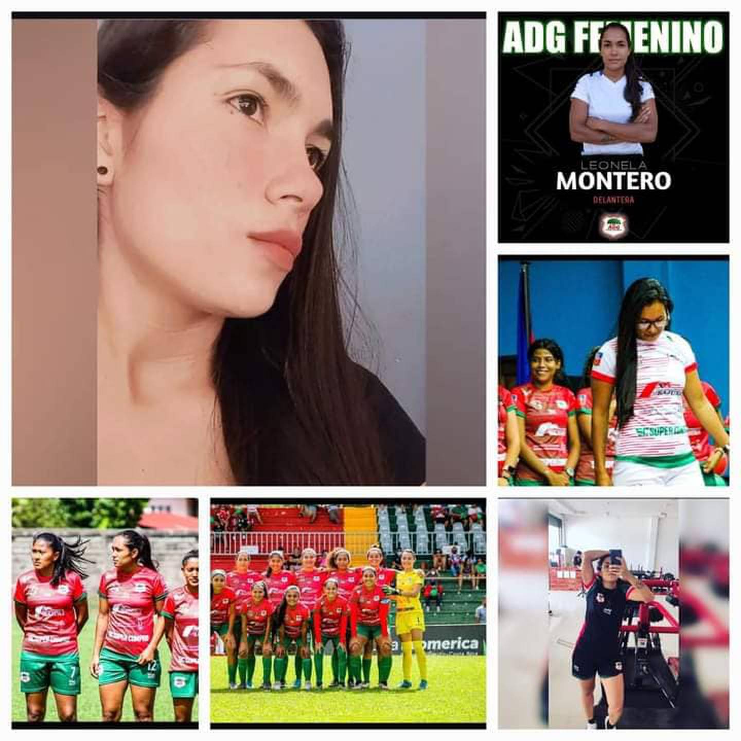 Leonala Montero, futbolista guanacasteca