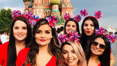 Conozca a las novias de los seleccionados ticos que deslumbran en las graderías del Mundial