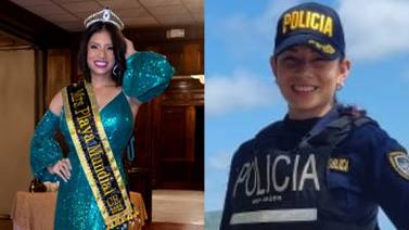 Policía que impone orden en Puntarenas ganó certamen de belleza