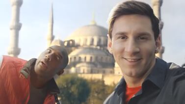 (Video) La vez que Kobe Bryant y Leo Messi se reunieron en un anuncio