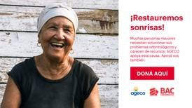 Campaña de Ageco busca dar prótesis dentales a los abuelos