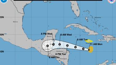 Sistema de baja presión se convierte en tormenta tropical Lisa 