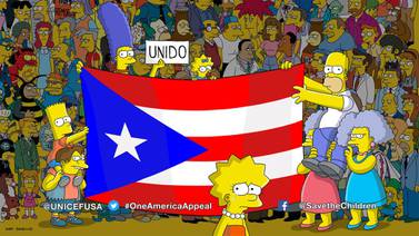 Los Simpsons ayudan a Puerto Rico