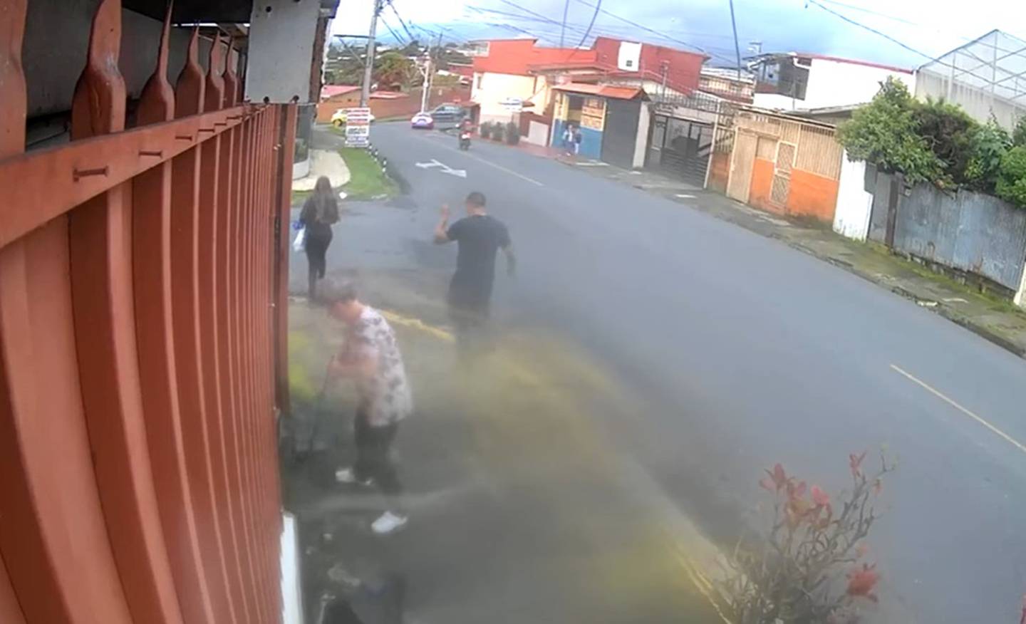 Atropello en Guadalupe. Captura de video.