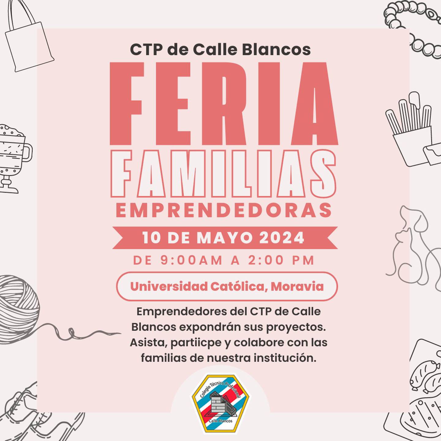 Feria de emprendedores en el CTP Calle Blancos