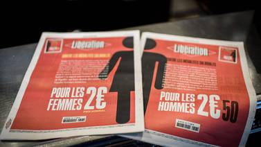 Periódico francés es más caro para los hombres que para las mujeres