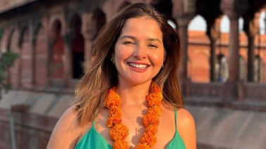 Shirley Álvarez se puso nostálgica con este recuerdo de la India