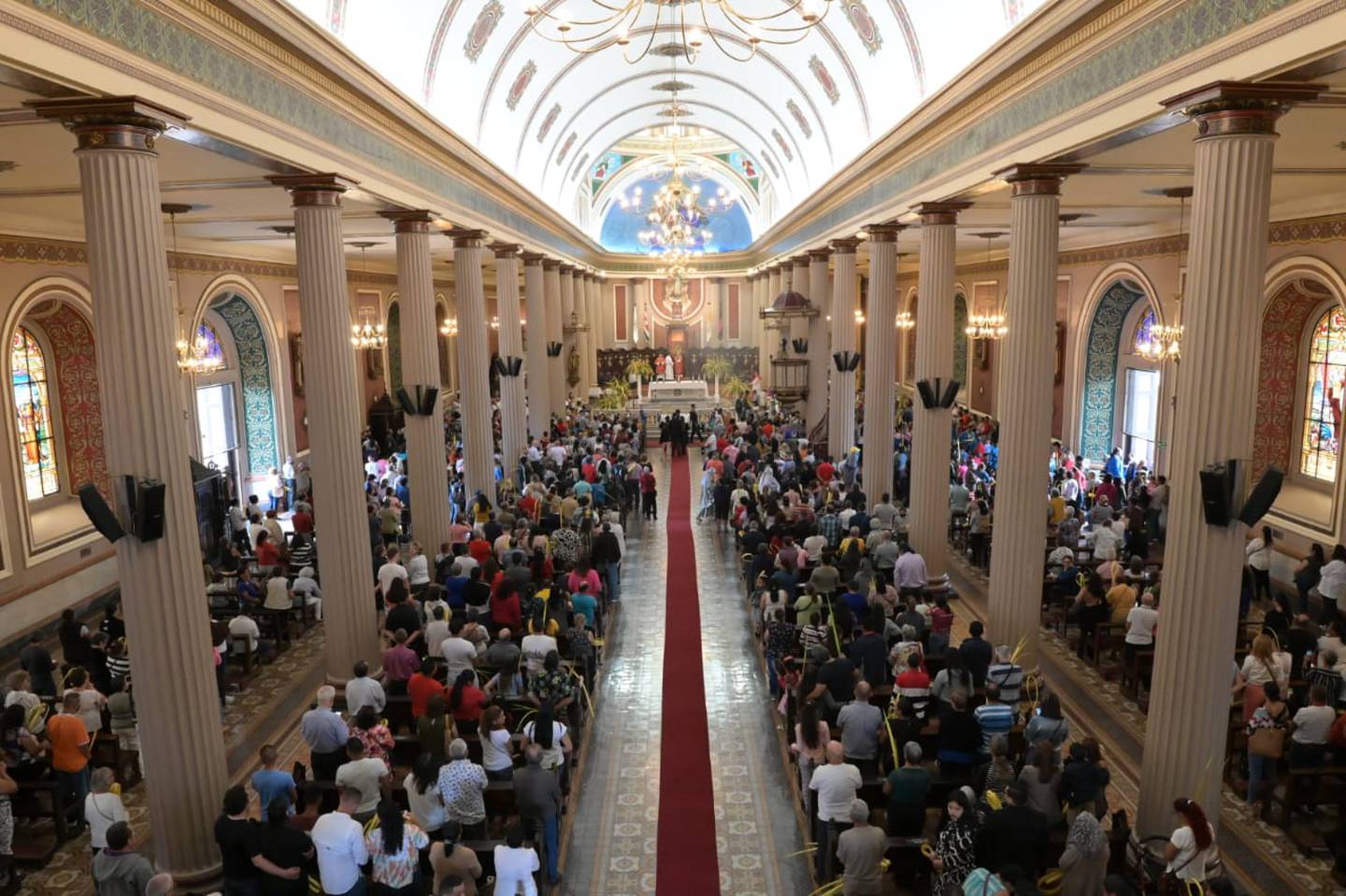 Celebraciones del Domingo de Ramos que organiza la municipalidad de San José, en conjunto con el Cabildo Metropolitano de la Arquidiócesis josefina