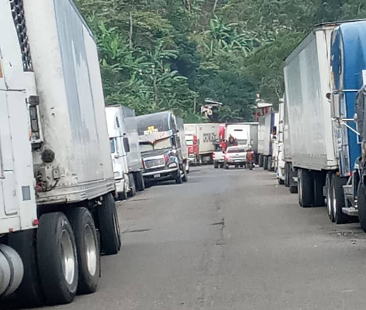 Protesta transporte Honduras por visa