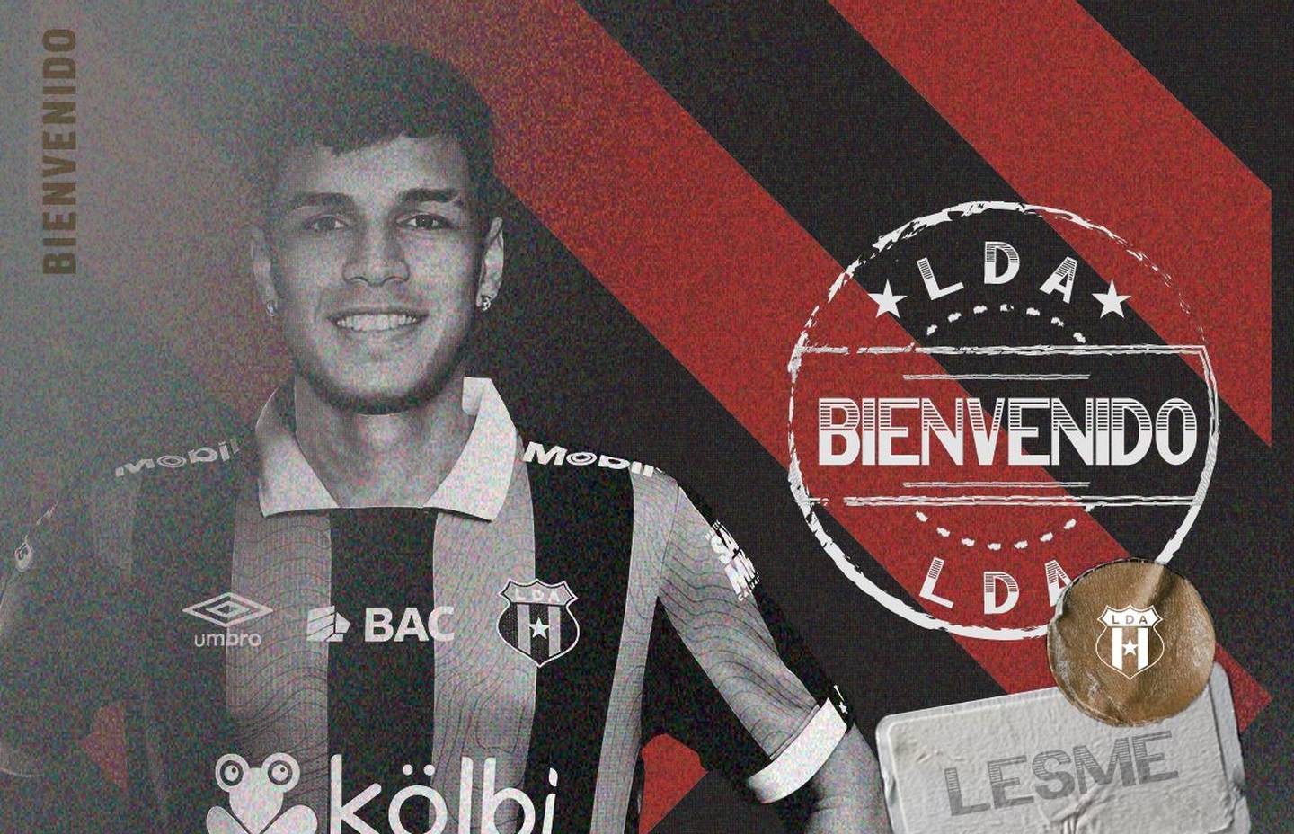 Fernando Lesme fue anunciado de manera oficial por Liga Deportiva Alajuelense.