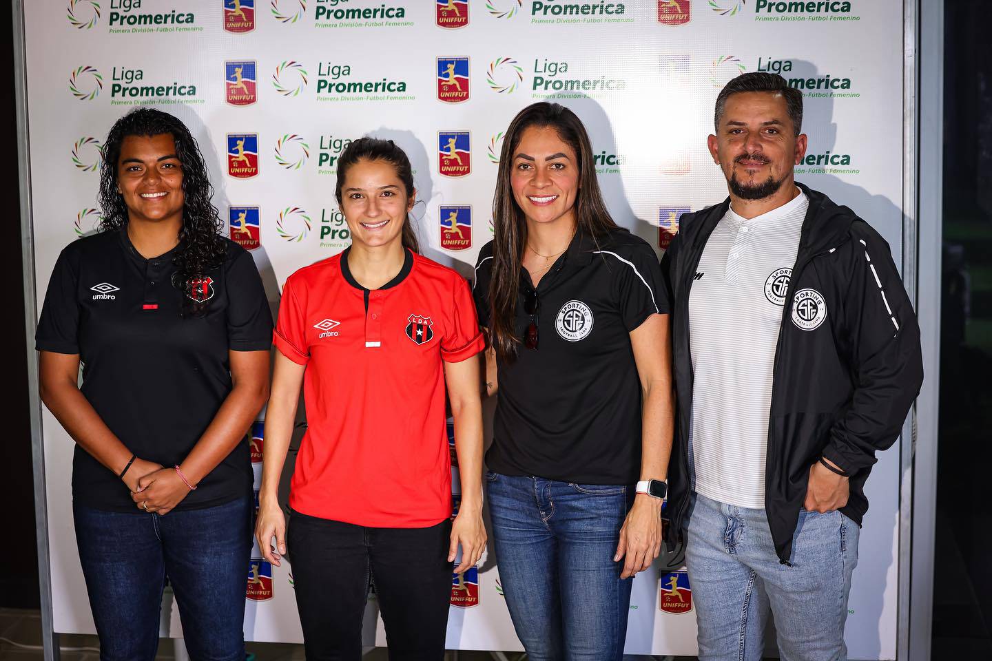 Alajuelense y Sporting arrancan la final del fútbol femenino este sábado. Foto: Facebook LDA