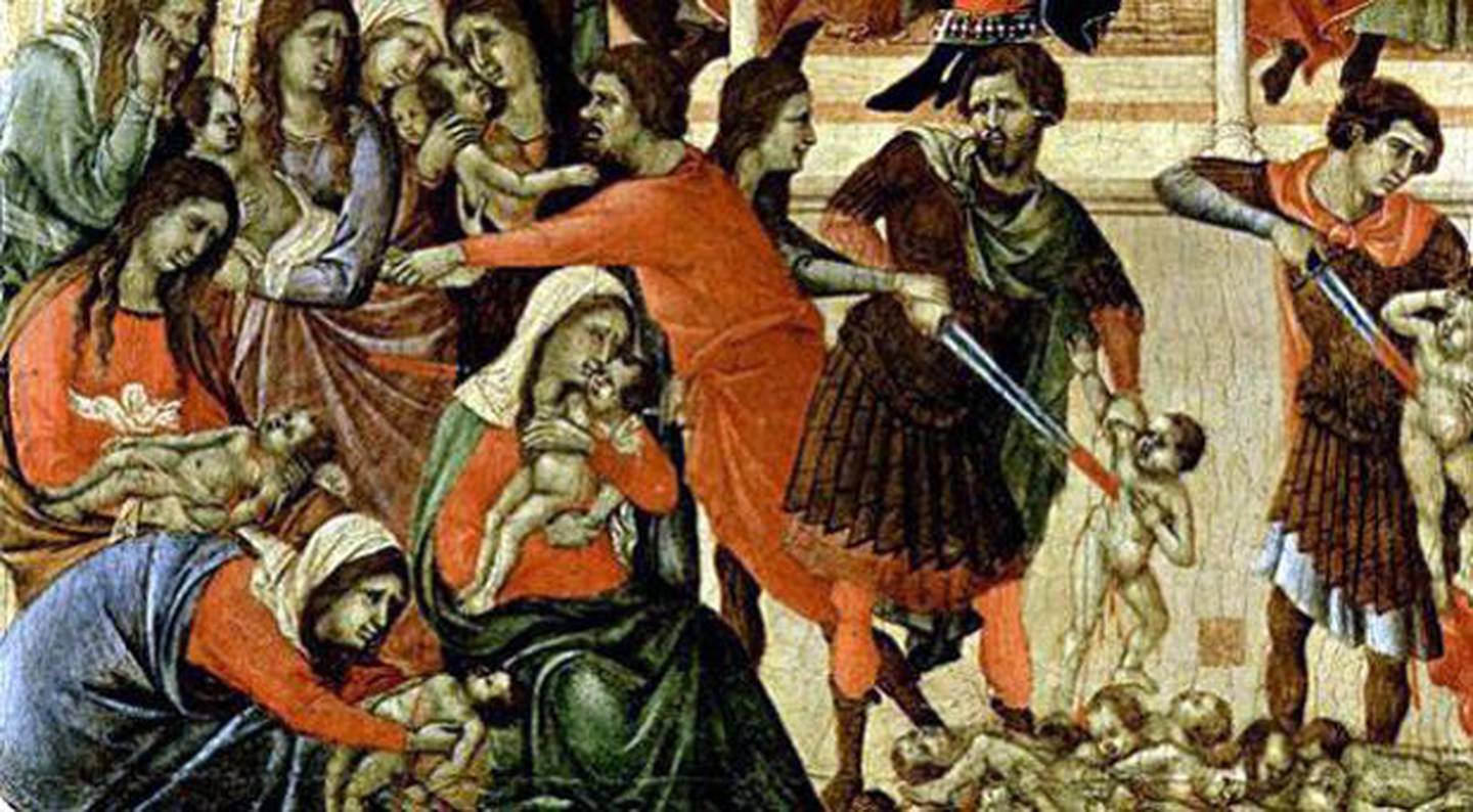 El 28 de diciembre se conmemora la matanza de niños que hizo Herodes