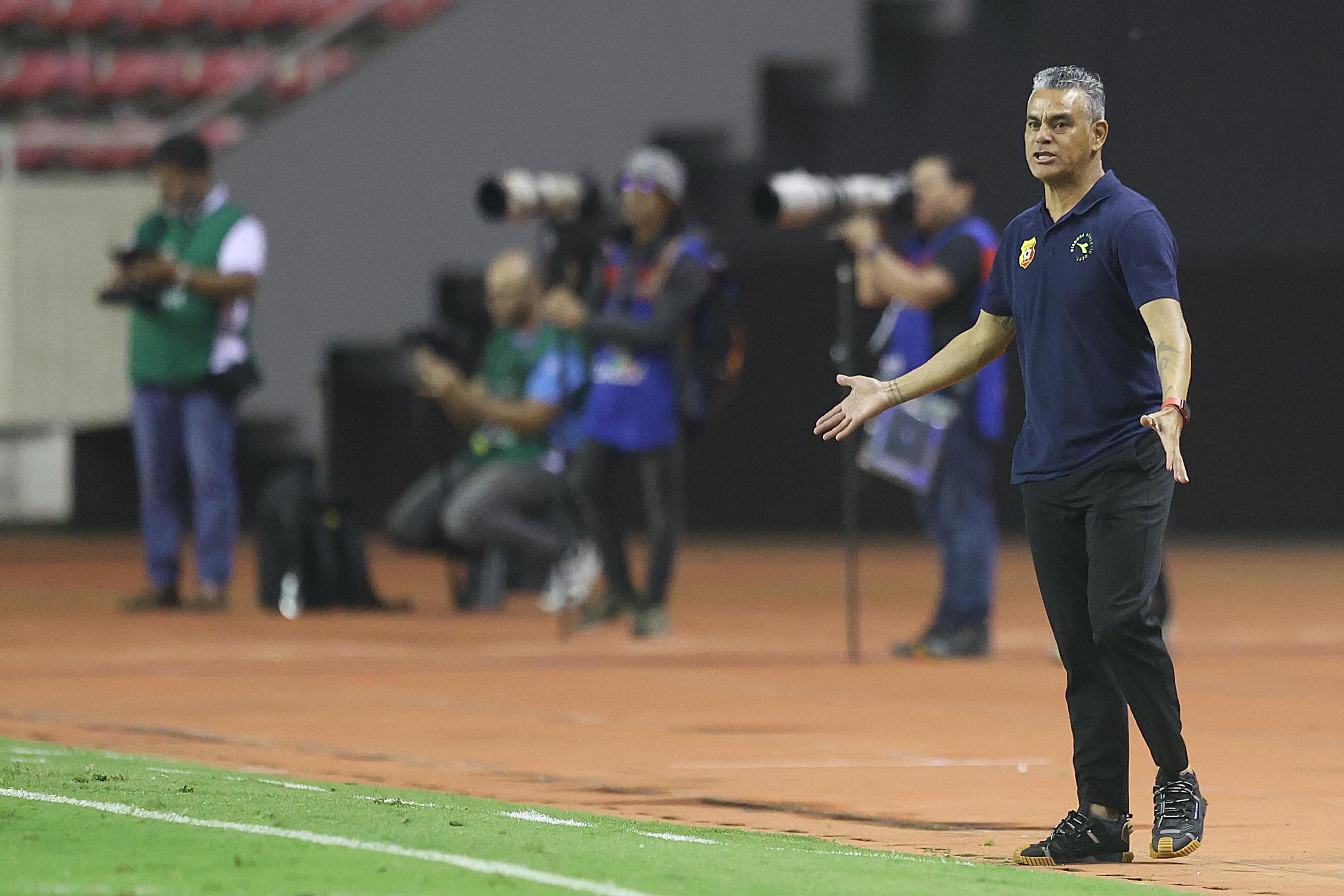 03/04/2024 Estadio Nacional, La Sabana. El Club Sport Herediano recibió al Pachuca, de Méxco, en el partido de ida de la serie de cuartos de final de la Copa de Campeones de Concacaf 2024. Foto: Rafael Pacheco Granados