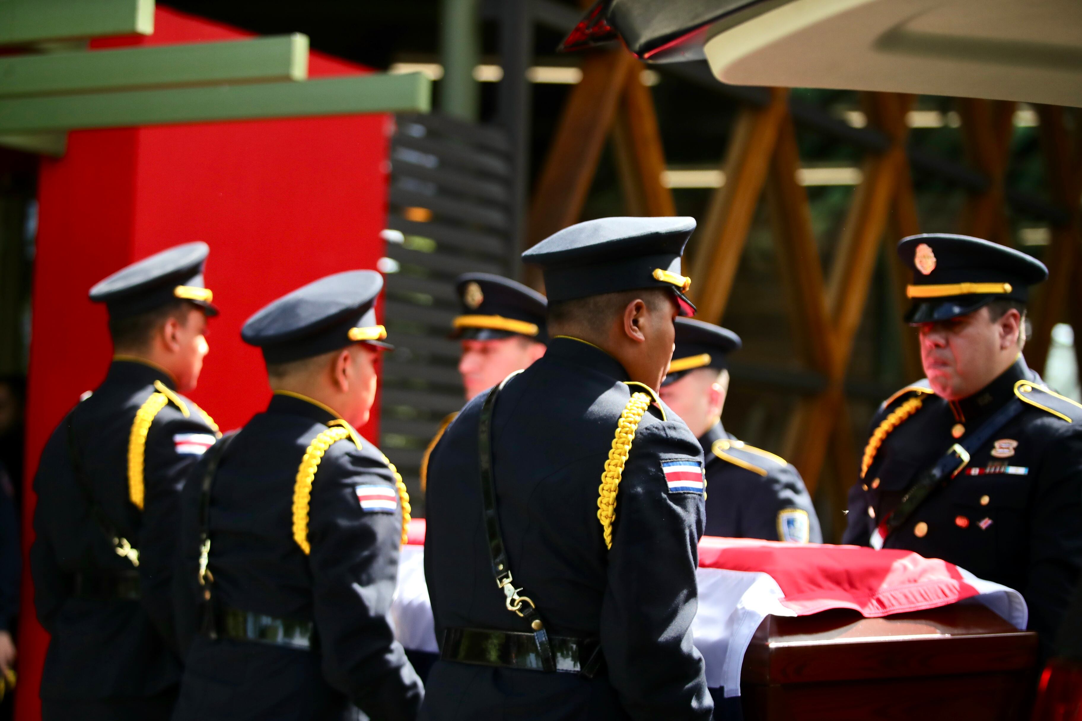 Funeral del oficial del OIJ, Oficial Geiner Zamora Hidalgo