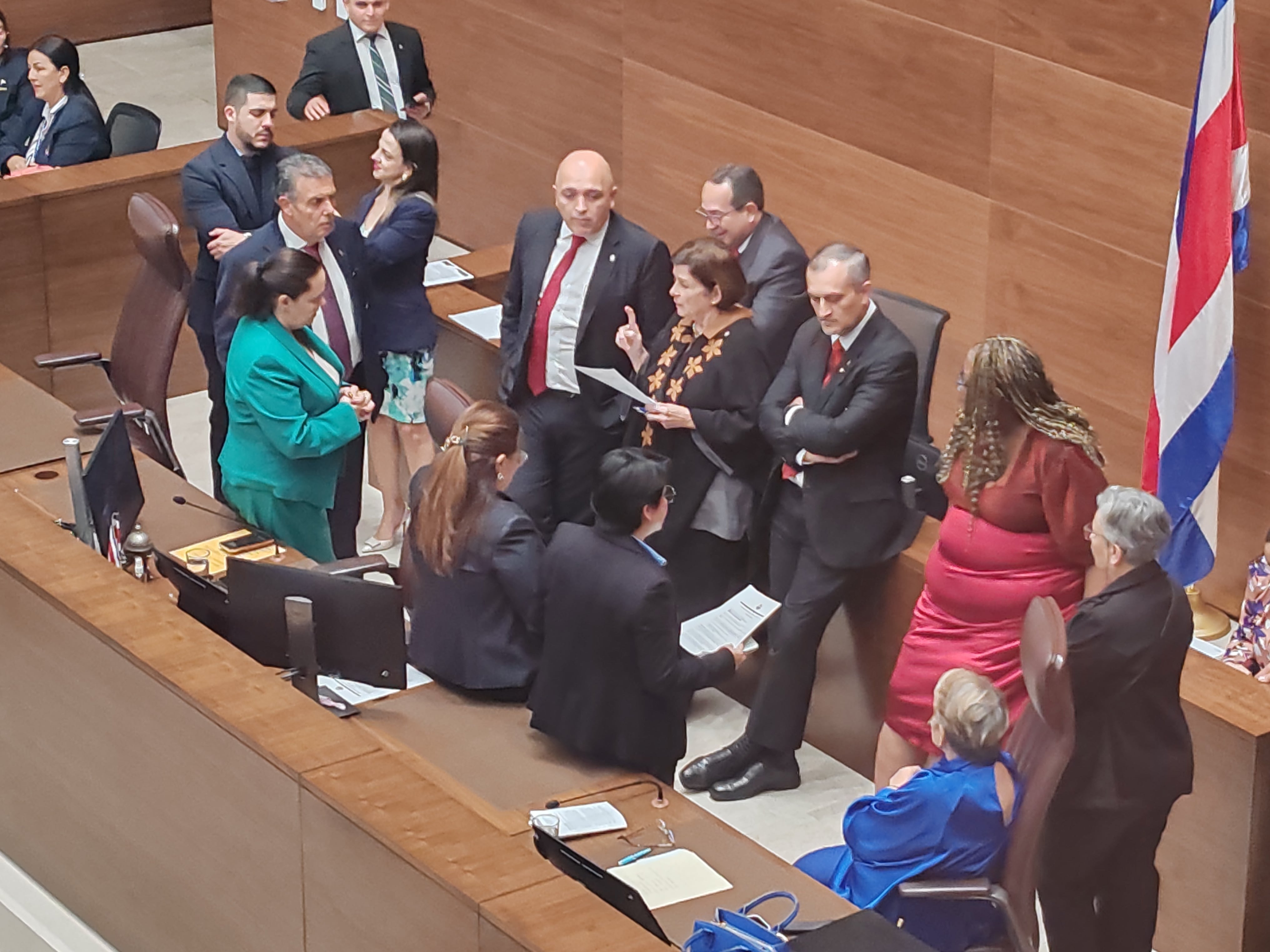 Jefes de fracción plenario Asamblea Legislativa