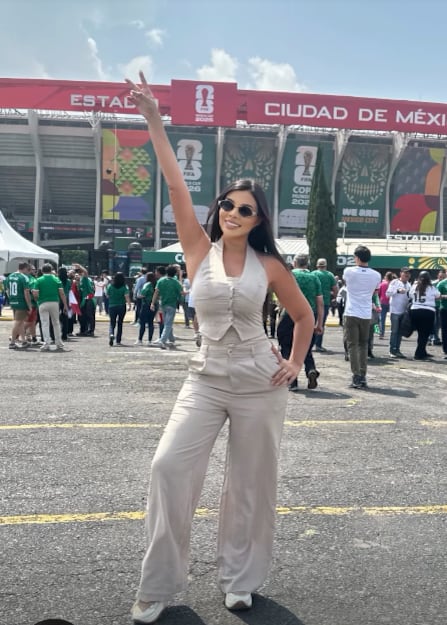 Merlyn Villareal, periodista deportiva, en el Mundial 2026