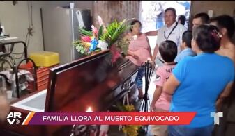 Familia veló al muerto equivocado.